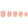 Marmalade Nails - Salon Edition - Peachy Square / 24 Press-on Nails in 12 Sizes