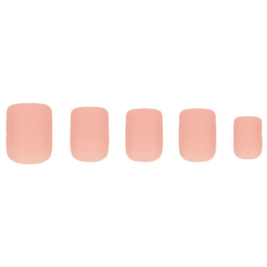 Marmalade Nails - Salon Edition - Peachy Square / 24 Press-on Nails in 12 Sizes