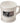Marvy Opal Shaving Mug with Soap Holder 3-1/2"