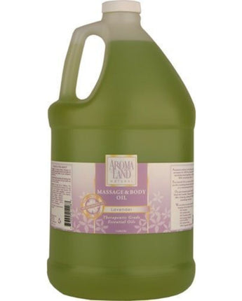 Massage & Body Oil - Lavender / 1 Gallon by Aromaland