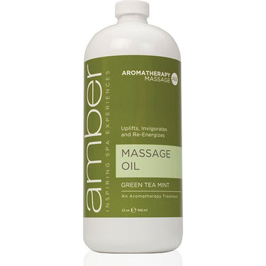 Massage Oil - Green Tea Mint / 32 oz.