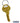 Master Control Key - for Built-in Key Lock of Designer Wood Locker by Salsbury – Default Title by Salsbury