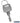 Master Control Key - for Resettable Combination Lock of Cell Phone Storage Locker by Salsbury – Default Title by Salsbury
