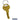Master Control Key - for Standard Built-in Key Lock of Solid Oak Executive Wood Locker by Salsbury – Default Title by Salsbury