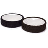 Maui Round Soap Dish with Insert - Black