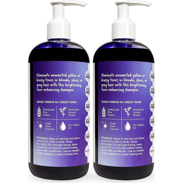 MC Salon Goods Violet Toning Shampoo / 16 oz. (2 Pack)