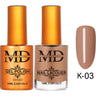 MD Nail Duo 2-in-1 Gel Polish 0.54 oz. + Nail Lacquer 0.54 oz. #K003