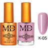 MD Nail Duo 2-in-1 Gel Polish 0.54 oz. + Nail Lacquer 0.54 oz. #K005
