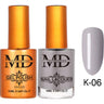 MD Nail Duo 2-in-1 Gel Polish 0.54 oz. + Nail Lacquer 0.54 oz. #K006