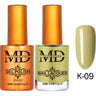 MD Nail Duo 2-in-1 Gel Polish 0.54 oz. + Nail Lacquer 0.54 oz. #K009