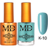MD Nail Duo 2-in-1 Gel Polish 0.54 oz. + Nail Lacquer 0.54 oz. #K010