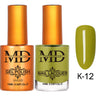 MD Nail Duo 2-in-1 Gel Polish 0.54 oz. + Nail Lacquer 0.54 oz. #K012