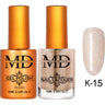 MD Nail Duo 2-in-1 Gel Polish 0.54 oz. + Nail Lacquer 0.54 oz. #K015