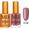 MD Nail Duo 2-in-1 Gel Polish 0.54 oz. + Nail Lacquer 0.54 oz. #K016