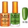 MD Nail Duo 2-in-1 Gel Polish 0.54 oz. + Nail Lacquer 0.54 oz. #K018