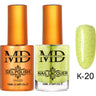 MD Nail Duo 2-in-1 Gel Polish 0.54 oz. + Nail Lacquer 0.54 oz. #K020