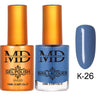 MD Nail Duo 2-in-1 Gel Polish 0.54 oz. + Nail Lacquer 0.54 oz. #K026