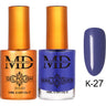 MD Nail Duo 2-in-1 Gel Polish 0.54 oz. + Nail Lacquer 0.54 oz. #K027