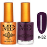 MD Nail Duo 2-in-1 Gel Polish 0.54 oz. + Nail Lacquer 0.54 oz. #K032