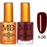 MD Nail Duo 2-in-1 Gel Polish 0.54 oz. + Nail Lacquer 0.54 oz. #K036
