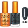 MD Nail Duo 2-in-1 Gel Polish 0.54 oz. + Nail Lacquer 0.54 oz. #K042