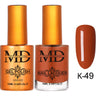 MD Nail Duo 2-in-1 Gel Polish 0.54 oz. + Nail Lacquer 0.54 oz. #K049