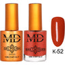 MD Nail Duo 2-in-1 Gel Polish 0.54 oz. + Nail Lacquer 0.54 oz. #K052