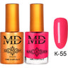 MD Nail Duo 2-in-1 Gel Polish 0.54 oz. + Nail Lacquer 0.54 oz. #K055