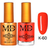 MD Nail Duo 2-in-1 Gel Polish 0.54 oz. + Nail Lacquer 0.54 oz. #K060
