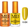 MD Nail Duo 2-in-1 Gel Polish 0.54 oz. + Nail Lacquer 0.54 oz. #K064