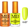 MD Nail Duo 2-in-1 Gel Polish 0.54 oz. + Nail Lacquer 0.54 oz. #K067