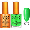 MD Nail Duo 2-in-1 Gel Polish 0.54 oz. + Nail Lacquer 0.54 oz. #K070