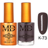 MD Nail Duo 2-in-1 Gel Polish 0.54 oz. + Nail Lacquer 0.54 oz. #K073