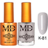 MD Nail Duo 2-in-1 Gel Polish 0.54 oz. + Nail Lacquer 0.54 oz. #K081