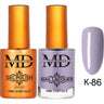 MD Nail Duo 2-in-1 Gel Polish 0.54 oz. + Nail Lacquer 0.54 oz. #K086