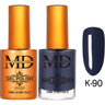 MD Nail Duo 2-in-1 Gel Polish 0.54 oz. + Nail Lacquer 0.54 oz. #K090