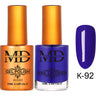 MD Nail Duo 2-in-1 Gel Polish 0.54 oz. + Nail Lacquer 0.54 oz. #K092
