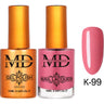 MD Nail Duo 2-in-1 Gel Polish 0.54 oz. + Nail Lacquer 0.54 oz. #K099