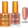 MD Nail Duo 2-in-1 Gel Polish 0.54 oz. + Nail Lacquer 0.54 oz. #K101