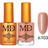 MD Nail Duo 2-in-1 Gel Polish 0.54 oz. + Nail Lacquer 0.54 oz. #K103
