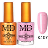MD Nail Duo 2-in-1 Gel Polish 0.54 oz. + Nail Lacquer 0.54 oz. #K107