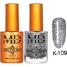 MD Nail Duo 2-in-1 Gel Polish 0.54 oz. + Nail Lacquer 0.54 oz. #K109