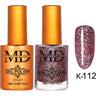 MD Nail Duo 2-in-1 Gel Polish 0.54 oz. + Nail Lacquer 0.54 oz. #K112