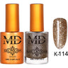 MD Nail Duo 2-in-1 Gel Polish 0.54 oz. + Nail Lacquer 0.54 oz. #K114