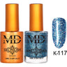 MD Nail Duo 2-in-1 Gel Polish 0.54 oz. + Nail Lacquer 0.54 oz. #K117
