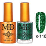 MD Nail Duo 2-in-1 Gel Polish 0.54 oz. + Nail Lacquer 0.54 oz. #K118