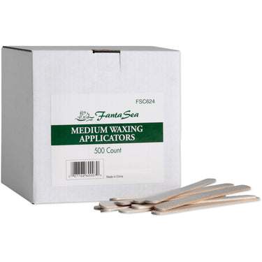 Medium Waxing Applicators by Fantasea / Box of 500