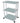 Meishida Glass Cart with 3 shelves