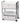 Meishida Salon Cart with 2 Locking Drawers