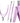 MelodySusie Acrylic Nail Clippers 4 in 1 Kit - Purple